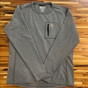 Carhartt Gray Long Sleeve Shirt